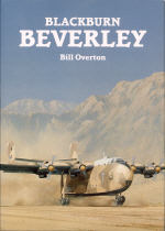 The book cover showing a Beverley taiking off from a destert strip