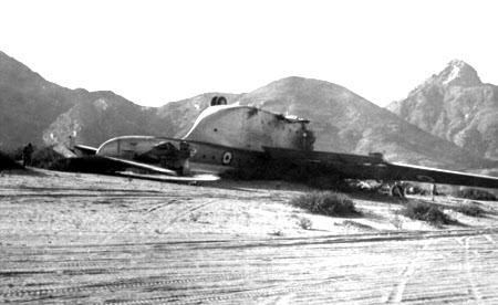 Wreck of XH118